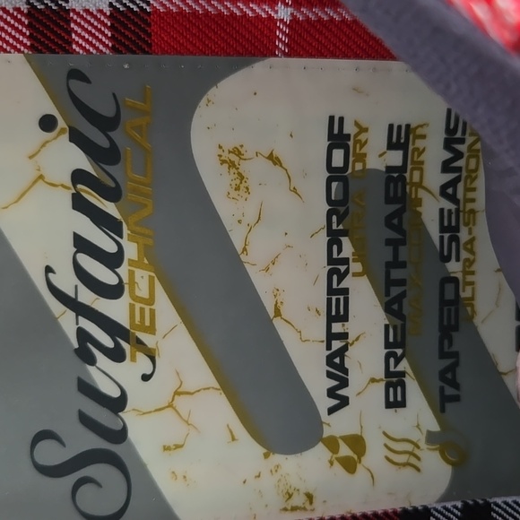 Surfanic | Stunner Red Plaid Tartan Snow Pants Unisex - Picture 8 of 13